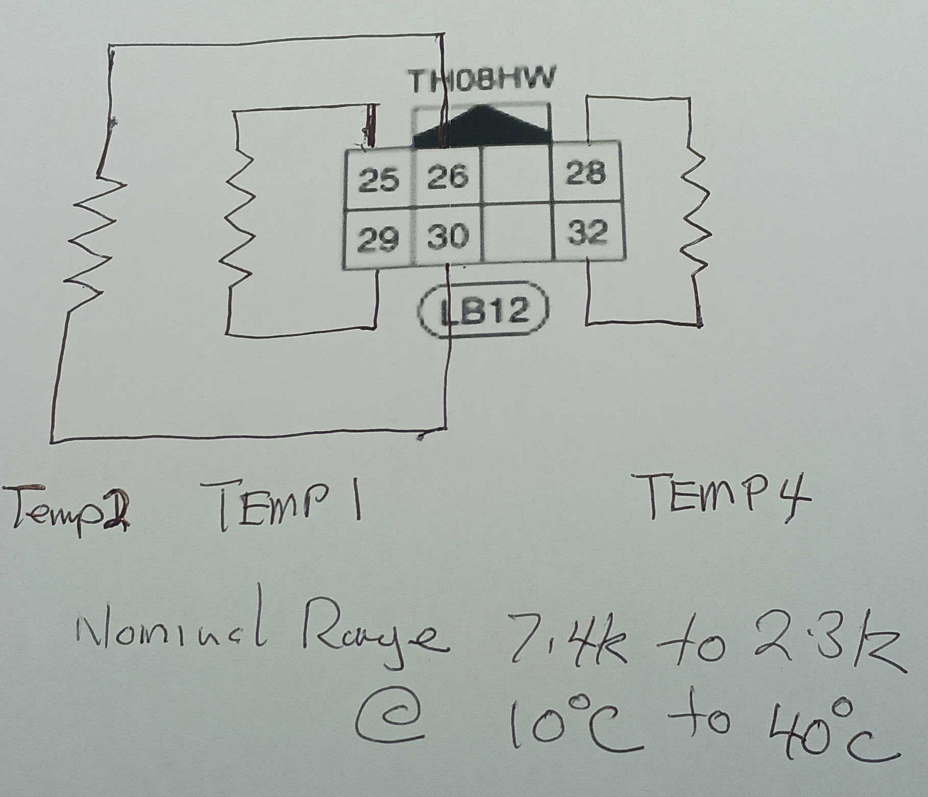 Battery temp sensor schematic